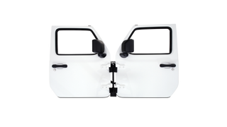 Body Armor 4x4 Door Storage Bar: Jeep Wrangler (97-21) / JK (18)