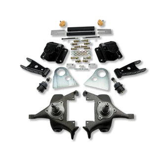 Belltech Lowering Kit 2" F 4" R drop W/O Shocks: Dodge Ram V8 (Extended Cab Auto Trans) 1994 - 1999