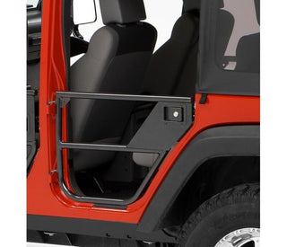 Bestop Element Doors Matte Black (REAR): Jeep Wrangler JK 2007-2018 3.6L/3.8L V6