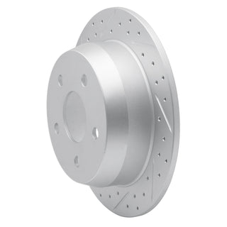 DFC 99-04 Jeep Grand Cherokee Rear Left Drilled & Slotted Geoperformance Rotor