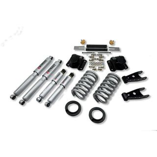 Belltech Lowering Kit 2" Or 3" F 4" R drop With SP Shocks: Dodge Ram V8 (Extended Cab Auto Trans) 1994 - 1999