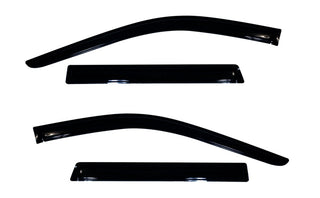 AVS Ventvisor Outside Mount Window Deflectors (F&R): Jeep Grand Cherokee 2011-2021 3.6L/5.7L - Smoke