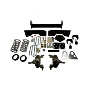 Belltech Lowering Kit 4" Or 5" F 6" R drop W/O Shocks: Dodge Ram V8 (Extended Cab Auto Trans) 1994 - 1999