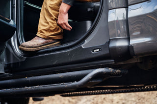 Husky Liners Trail Armor Rocker Panel Kit: Ram 1500 Crew Cab (2019-26) - Matte Black