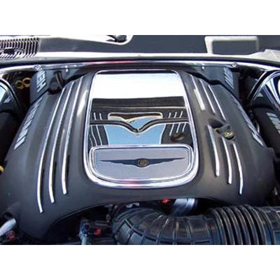 ACC | Chrysler 300 / Dodge Charger/Magnum 5.7 Engine Shroud Dress Up Kit Polished HEMI 2005-2013 ACC | Chrysler 300 / Dodge Charger/Magnum 5.7 Engine Shroud Dress Up Kit Polished HEMI 2005-2013