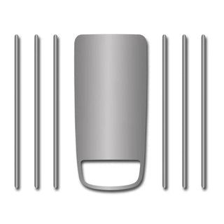 American Car Craft 5.7L Hemi Engine Shroud Dress Up Kit: 300C / Charger / Magnum 2005 - 2010