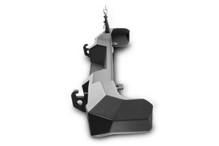 Go Rhino Trailline Full Width Rear Bumper: Jeep Wrangler (2018-2026) - Black Powder Coat