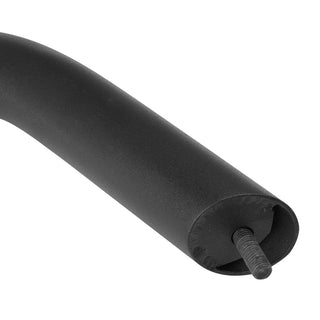 Rugged Ridge Arcus Front Bumper Tube Overrider Black (FRONT): Jeep Wrangler JL 2018-2025 3.6L/6.4L 392