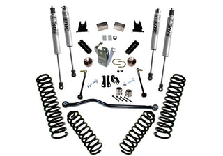 Superlift 07-18 Jeep Wrangler JK Unlimited 4in Lift Kit w/ Fox Shocks