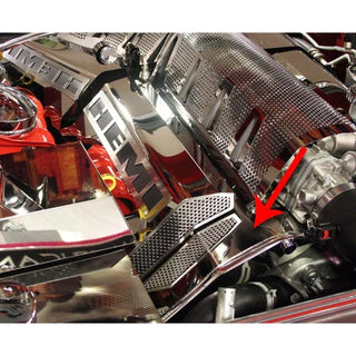 American Car Craft Polished Engine Harness Cover: Dodge Challenger 6.1L SRT8 2008 - 2010