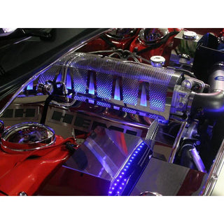 American Car Craft Polished Engine Harness Cover: Dodge Challenger 6.1L SRT8 2008 - 2010