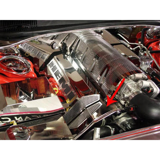 American Car Craft Polished Engine Harness Cover: Dodge Challenger 6.1L SRT8 2008 - 2010