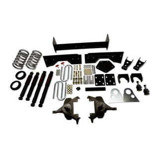 Belltech Lowering Kit 4" Or 5" F 6" Or 7" R drop With ND Shocks: Dodge Ram V8 (Extended Cab Auto Trans) 1994 - 1999