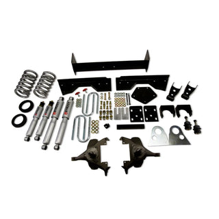 Belltech Lowering Kit 4" Or 5" F 6" Or 7" R drop With SP Shocks: Dodge Ram V8 (Extended Cab Auto Trans) 1994 - 1999
