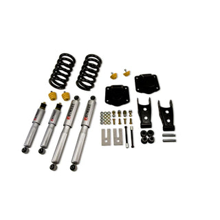 Belltech Lowering Kit 3" F 4" R drop With SP Shocks: Dodge Ram 2500 (V10 & Diesel) 1994 - 2002