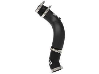 aFe BladeRunner AL Cold Charge Pipe Black 3.5in: Ram 2500/3500 2025-2026 6.7L Diesel