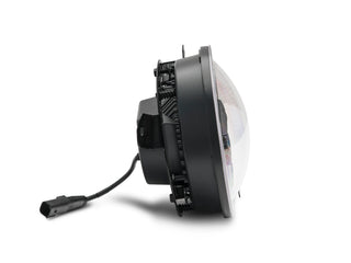 Raxiom Axial LED Headlights Black Housing: Jeep Wrangler JL 2018-2025 / Gladiator 2020-2025 6.4L 392 / 3.6L V6 / 3.0L EcoDiesel / 2.0L Turbo