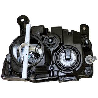 Crown Auto Headlight Assembly Silver Bezels (RIGHT): Jeep Grand Cherokee 2014-2015 3.6L/5.7L
