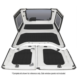 DEI 11-18 Jeep Wrangler JK 4-Door Boom Mat Headliner - 4 Piece - Black