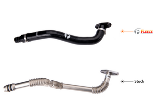 Fleece Performance Turbo Drain Tube Kit: Ram 2500 / 3500 2019-2022 6.7L Diesel