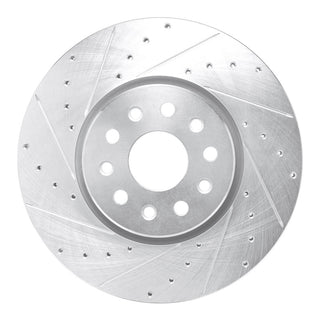 R1 Concepts Drilled & Slotted Brake Rotor (FRONT): Fits Jeep Grand Cherokee 2011-2026