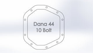 aFe Pro Series Dana 44 Diff Cover w/ Sight Glass (F&R): Jeep Wrangler 1997-2018