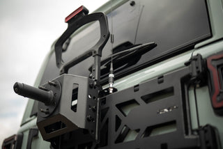 DV8 Offroad Spare Tire Carrier: Jeep Wrangler JL 2018-2025 3.6L / 6.4L 392