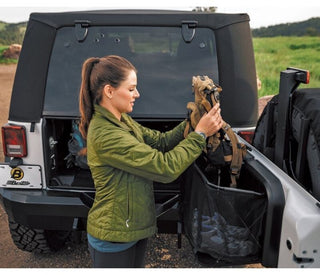 Bestop Roughrider Tailgate Shelf (REAR): Jeep Wrangler 2007-2018 3.6L/3.8L
