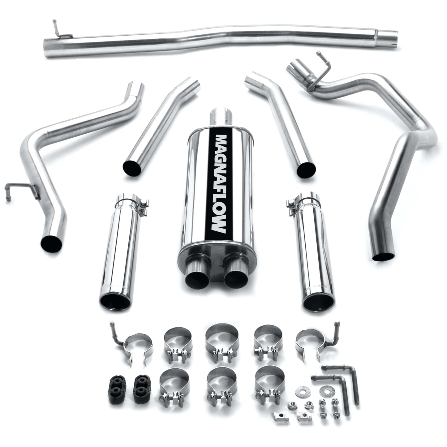 MagnaFlow Street Series Cat-Back Performance Exhaust System: Dodge Dakota (05-08)