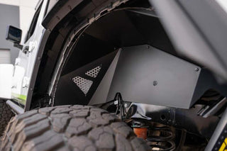 DV8 Offroad Rear Inner Fenders Aluminum (REAR): Jeep Wrangler JL 2018-2026 2.0L/3.6L