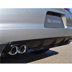 RK Sport Rear Carbon Fiber Diffuser: Dodge Charger 2011 - 2014
