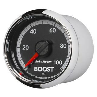 AutoMeter Gen4 Mechanical Boost Gauge 52.4mm: Ram 2500/3500 2010-2017 5.7L/6.7L Diesel