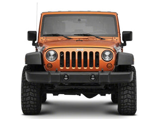 Raxiom Axial Series LED DRL Fog Lights: Fits Most Jeep Wrangler / Gladiator / Grand Cherokee Models (2005-2026)