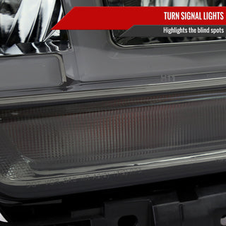 Spec D DRL LED Headlights (Smoke): Ram 2500 & 3500 2019 - 2024