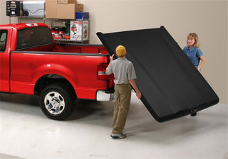 UnderCover Elite 5.7ft Bed Cover - Black Textured: Fits Most Dodge / Ram 1500 Models (2002-2024)