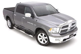 LUND 6in Oval Straight SS Nerf Bars Polished: Fits Ram 1500/2500/3500 2009-2024 3.6L/5.7L
