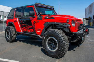 DV8 Offroad Fender Delete Kit: Jeep Wrangler 2018-2021