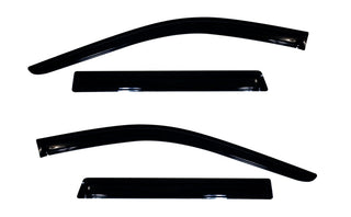 AVS Ventvisor Outside Mount Window Deflectors (F&R): Jeep Grand Cherokee 2011-2021 3.6L/5.7L - Smoke