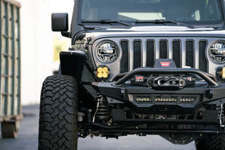 DV8 Offroad Spec Series Front Bumper: Fits Most Jeep Wrangler / Gladiator Models (2018-2026)