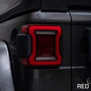 FORM Lighting LED Tail Lights Red (PAIR): Jeep Wrangler 2018-2025