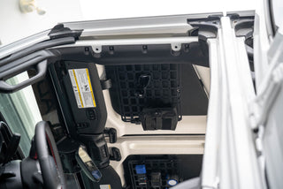 DV8 Offroad Roof Mount for 15x12 Molle Panel (TOP): Jeep Wrangler JL 2018-2025 3.6L / 6.4L 392