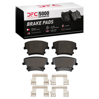 DFC 07-23 Chrysler 300 Rear 5000 Advanced Ceramic Brake Pads and Hardware Kit