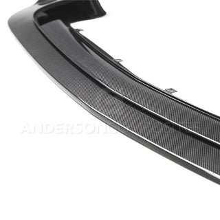 Anderson Composites WB Carbon Fiber Front Spoiler: Dodge Challenger 2018 - 2023 (Hellcat & ScatPack Widebody Only)