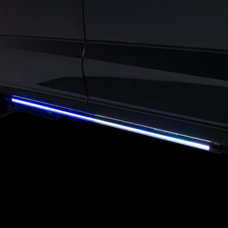 Putco 2011-2022 Dodge Durango Blade Rocker Kits Sideliners - Amber/White w/ White Override