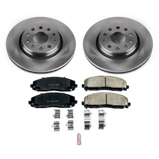 PowerStop Autospecialty Brake Kit (FRONT): Jeep Wrangler 2018-22 2.0L/3.6L / Gladiator 2020-23 3.0L/3.6L