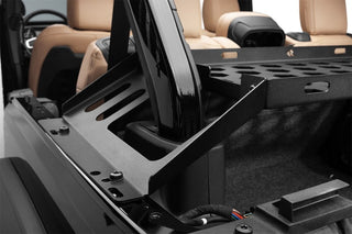 Rugged Ridge Interior Storage Rack for Jeep Wrangler Unlimited 4-Door (2007-2024) - Black Steel