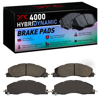 DFC 4000 HybriDynamic Brake Pads (FRONT): Fits Dodge/Ram 2009-2018 5.7L/6.7L Diesel