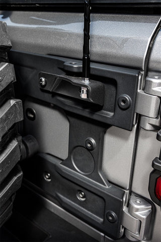 Rugged Ridge CB Radio Antenna Mount: Jeep Wrangler JL 2018-2024