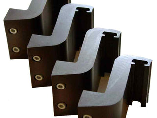 AMP Research Black Extension Brackets: Dodge Ram 1500 (02-08) / Ram 2500 (03-09) / Ram 3500 (03-09, 11-19)
