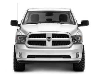 Raxiom LED Bar Headlights Black Housing (Clear Lens): Fits Most Dodge / Ram 1500 / 2500 / 3500 Models (2002-2018)